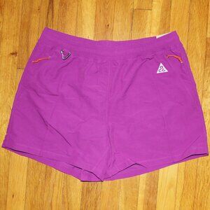 Nike ACG 'Reservoir Goat' Shorts Mens L Bold Berry Water Repellant